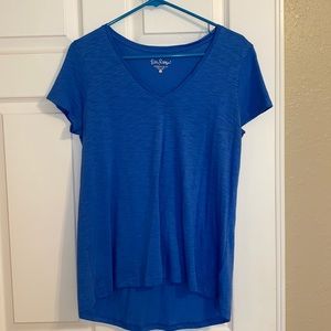Lilly Pulitzer pima cotton t shirt blue